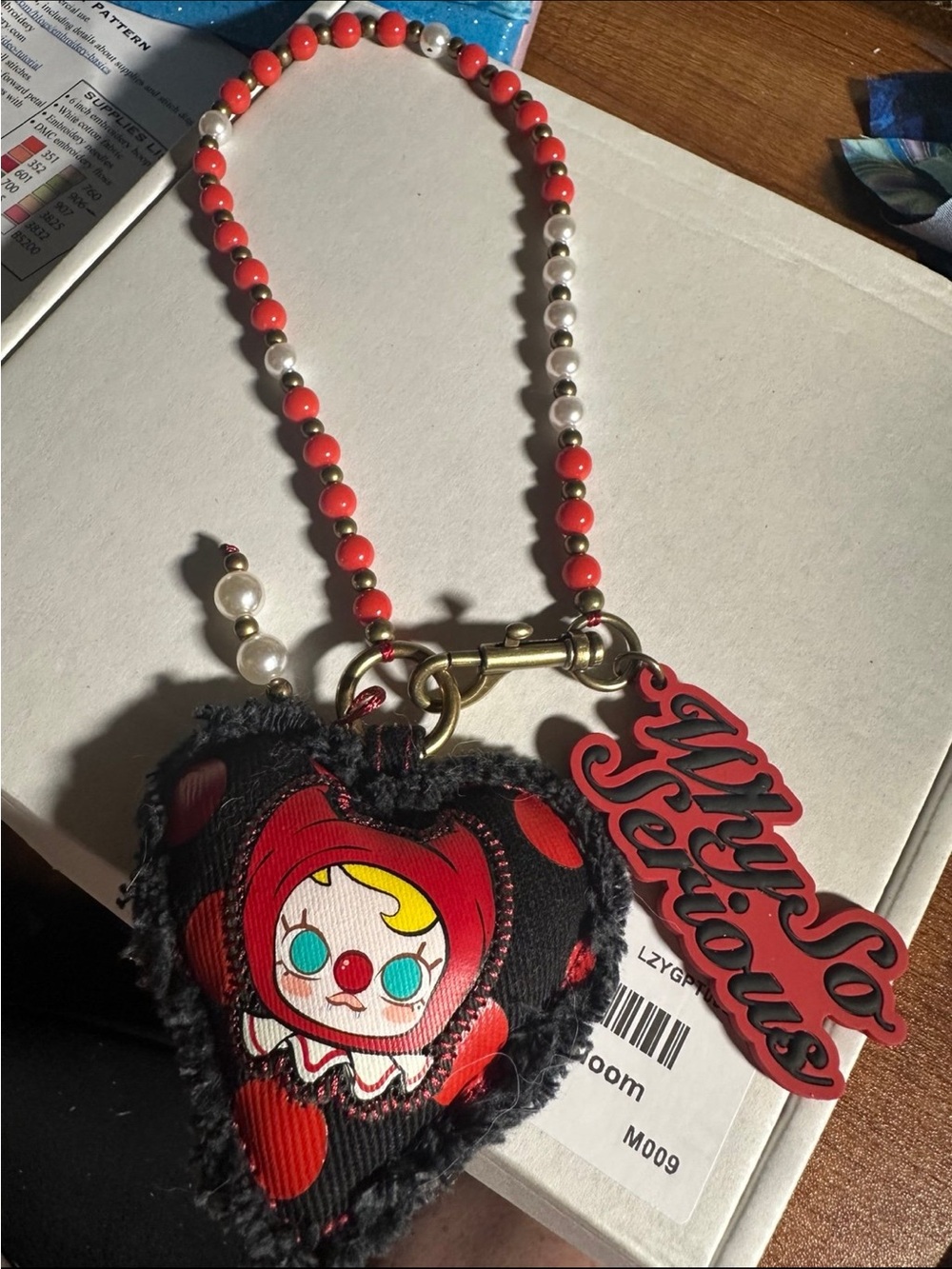Pop Mart Why So Serious Pendant Chain